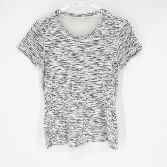 Lululemon Beat the Heat Short‎ Sleeve Top S Tiger Space Dye - Picture 2 of 7